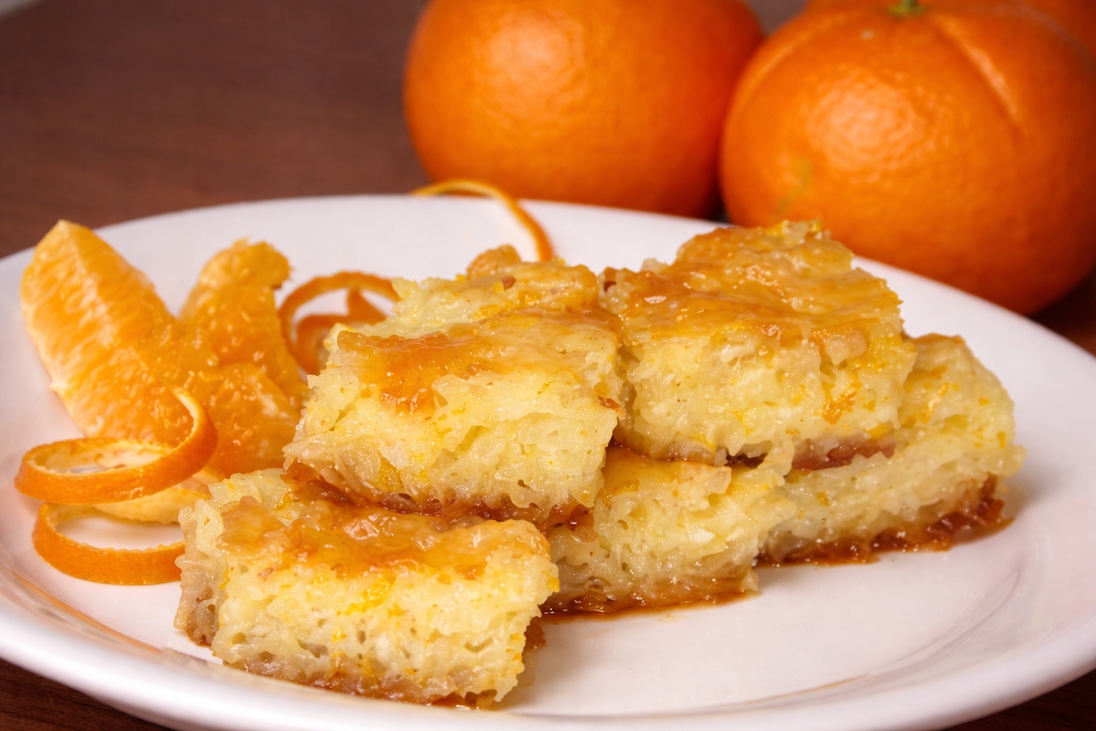 Orange pie (portokalopita)