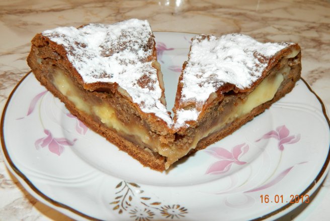 Tarta cu crema de vanilie