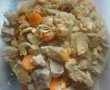 Tocanita de ciuperci cu carne de porc-1