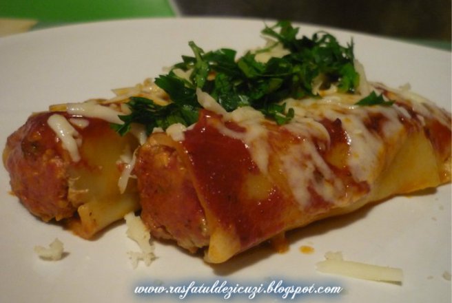 Cannelloni cu carne