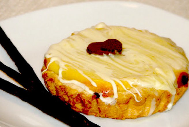 Tarta cu ricotta si ciocolata alba