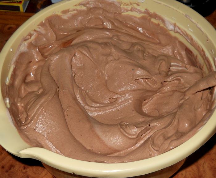 Tort cu mousse de ciocolata si jeleu de cafea