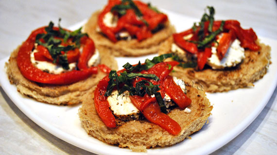 Bruschette, preparate delicioase cu minim de calorii