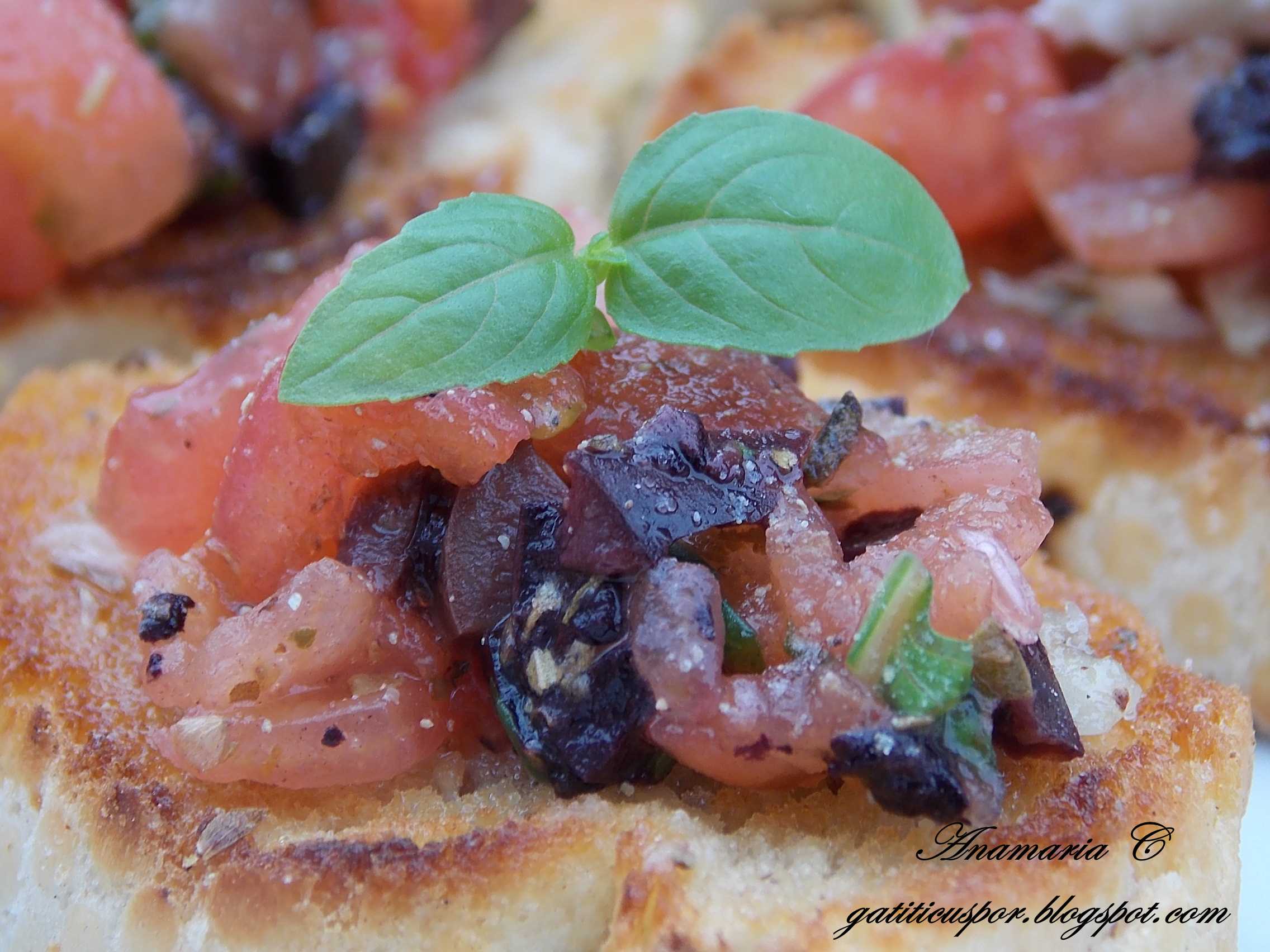 Bruschette Mediteraneene