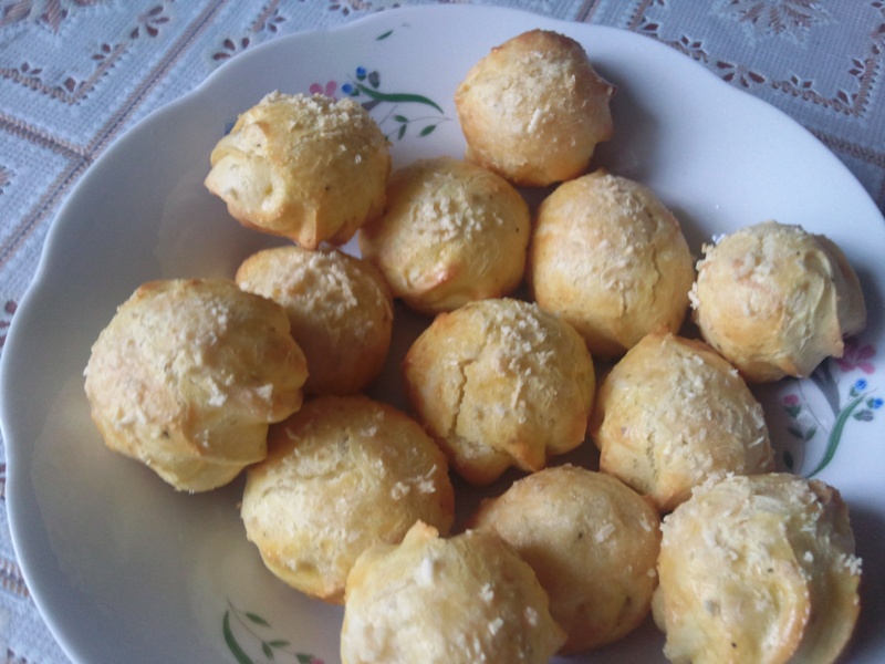 Gougeres-gogosele cu branza