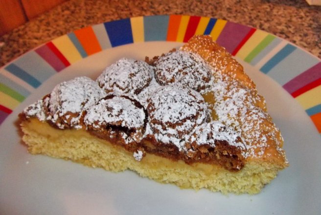 Tarta cu crema si amaretti