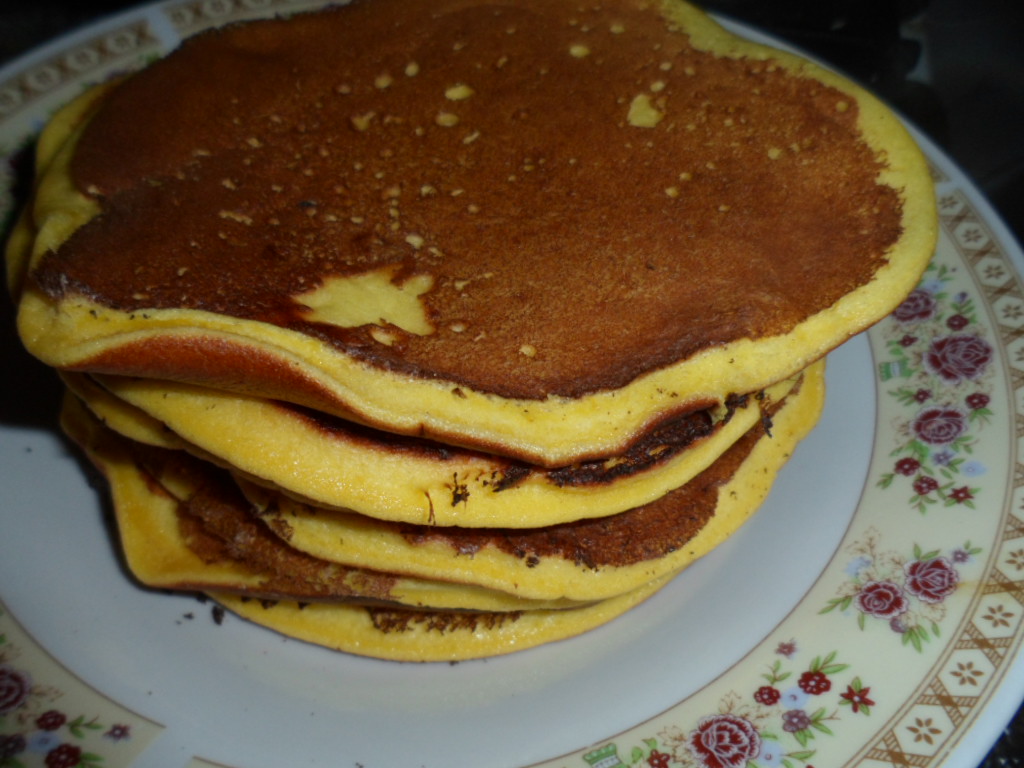 Pancakes cu capsuni