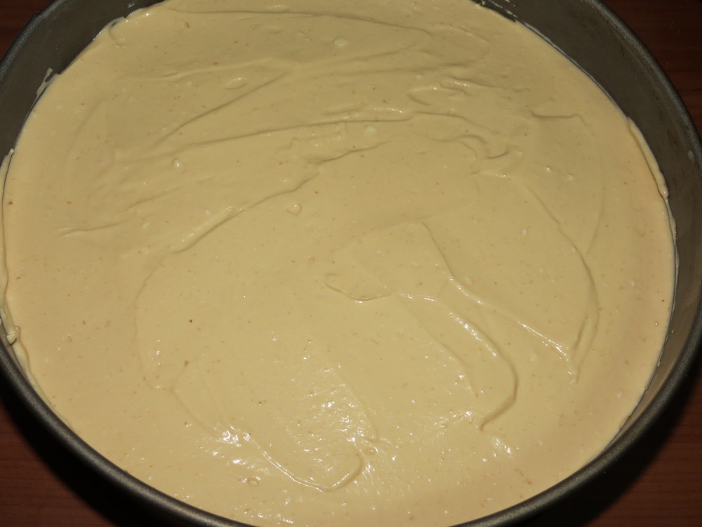 Cheesecake cu unt de arahide si banane