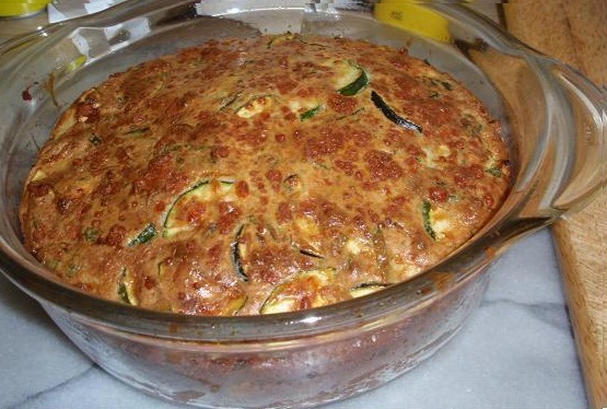 Zucchini slice-felia cu dovlecei a Deannei