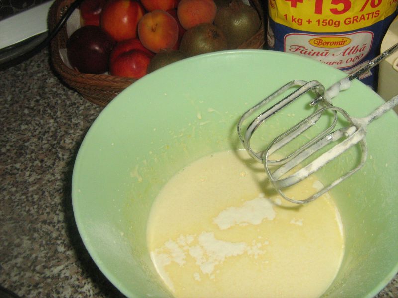 Tarta de fructe cu gelatina