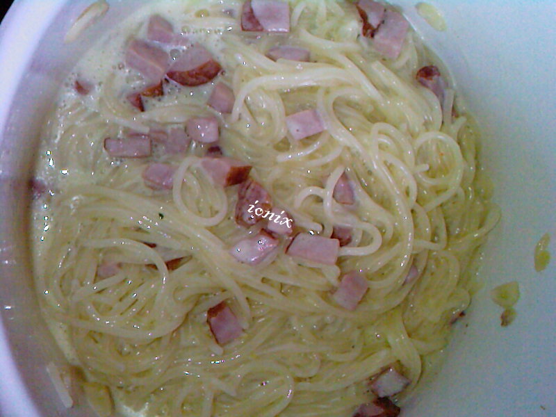 Spaghetti carbonara