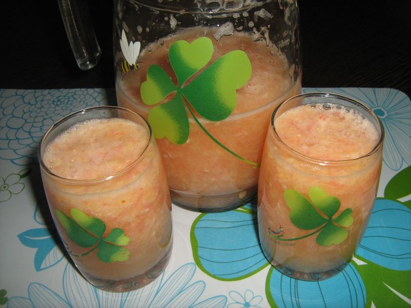 Smoothie de portocale cu grefe