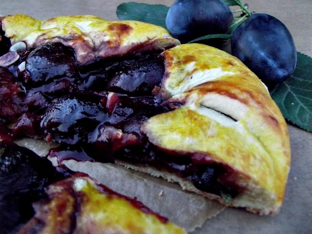 Tarta rustica cu prune