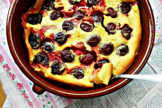 Clafoutis cu prune