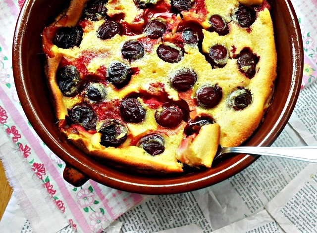 Clafoutis cu prune