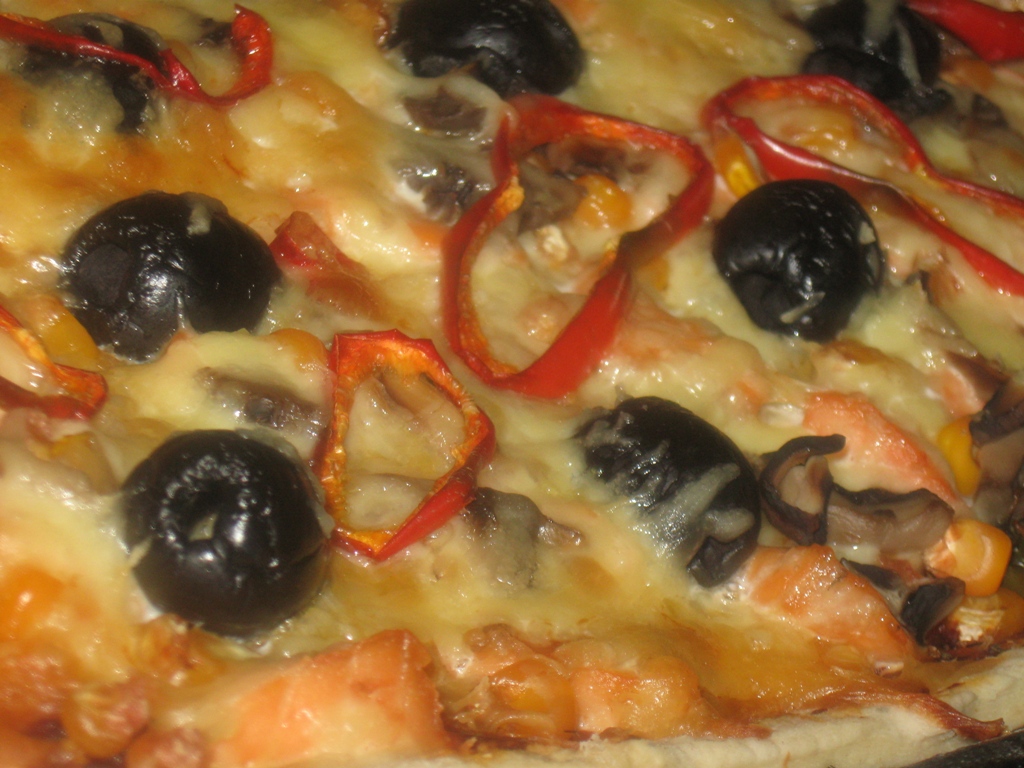 Pizza cu somon