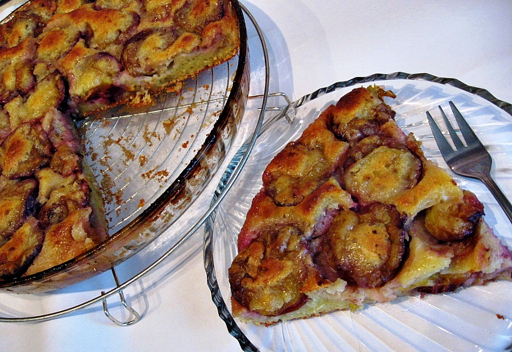 Clafoutis cu prune