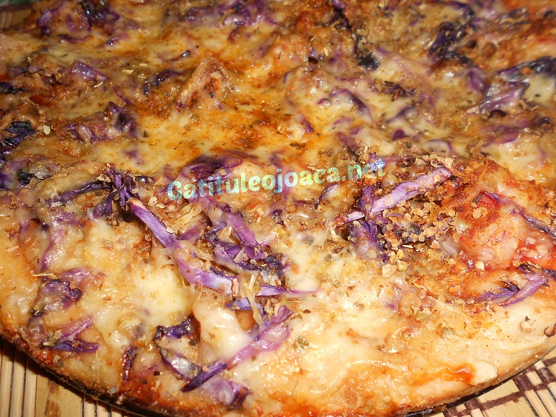 Pizza cu fructe de mare