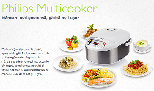 Reteta video: Gnocchi cu bacon  - Philips Multicooker