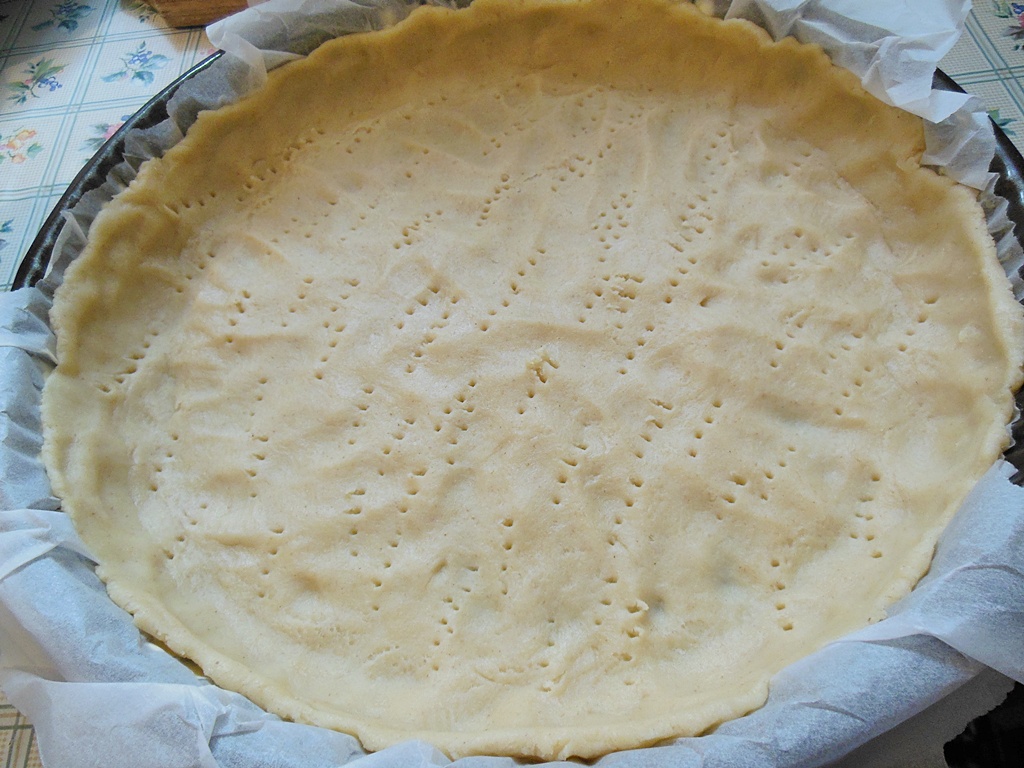 Tarta cu crema de vanilie si branza