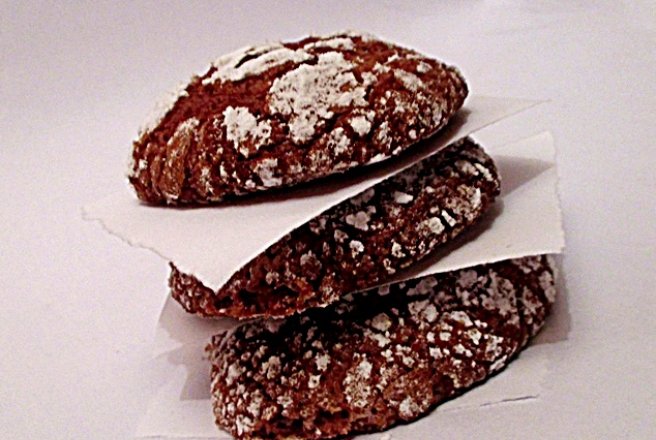 Chocolate crinkles