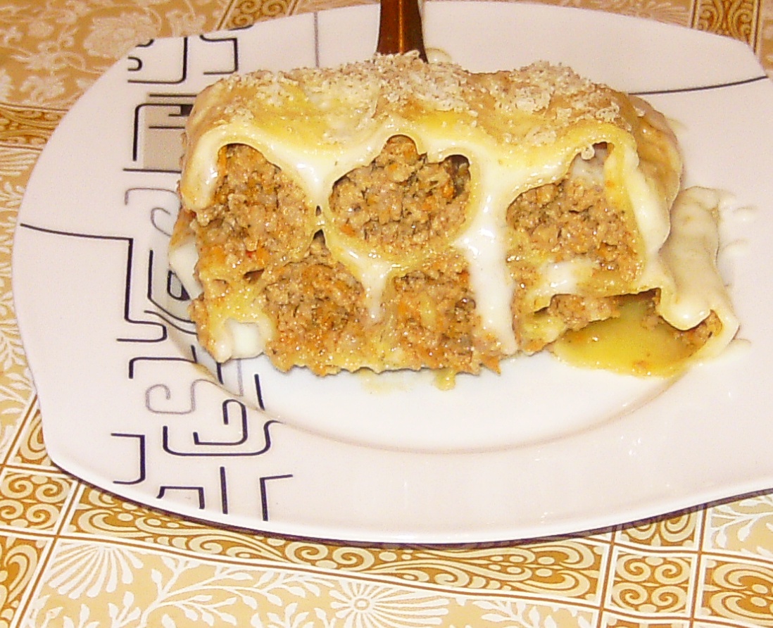 Cannelloni cu carne de porc