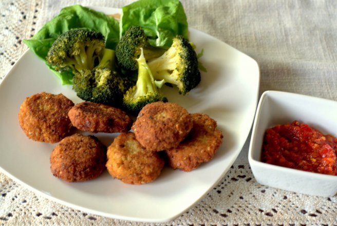 Parjolute vegetariene de post (falafel)