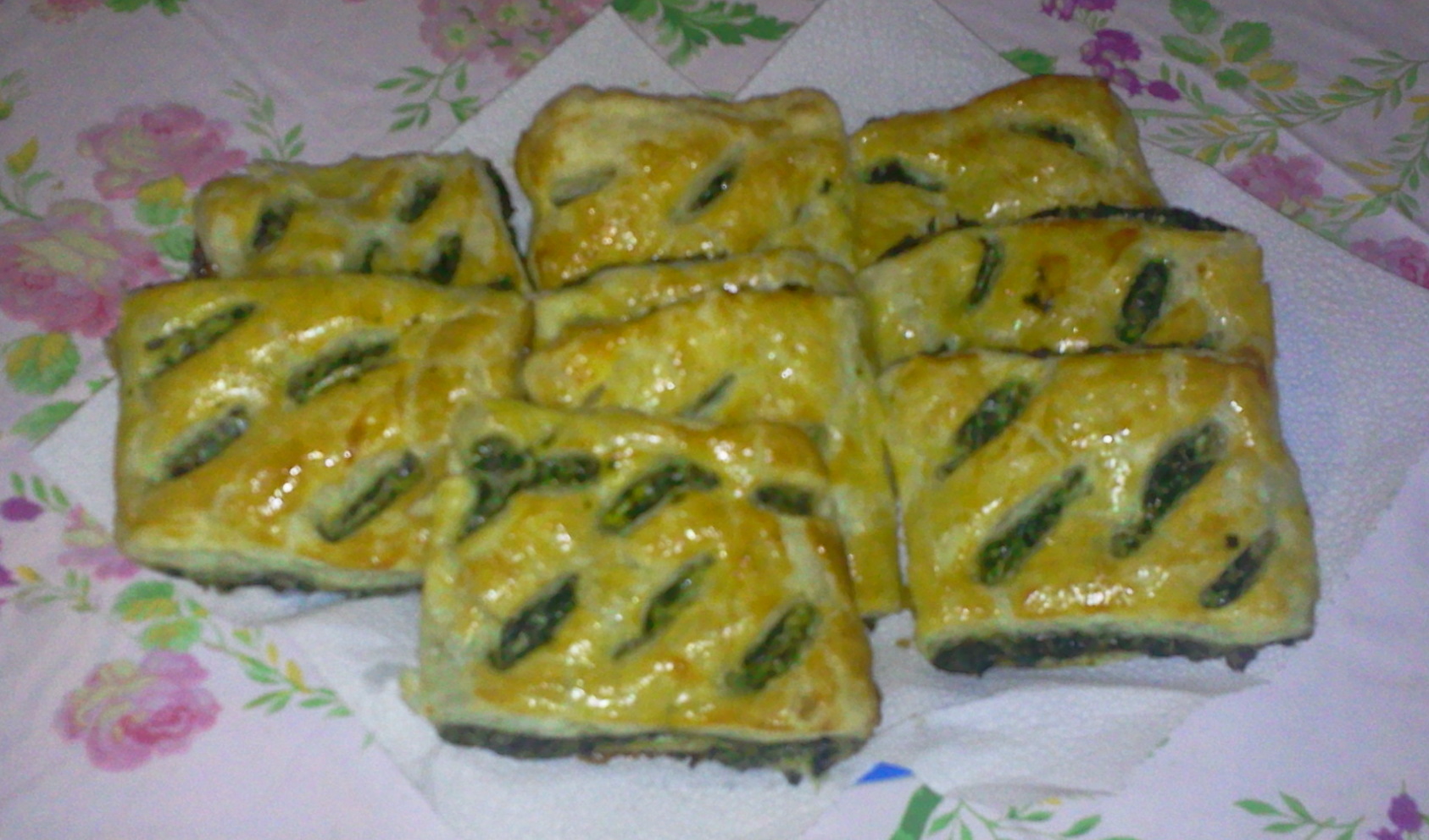 Strudel cu spanac