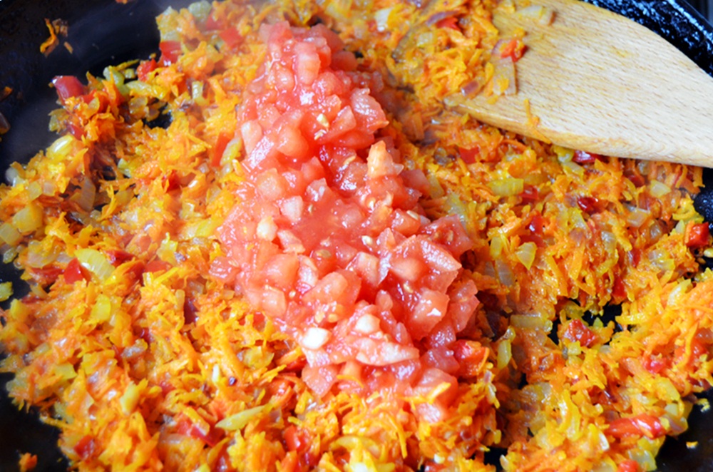 Tarta cu carne si legume