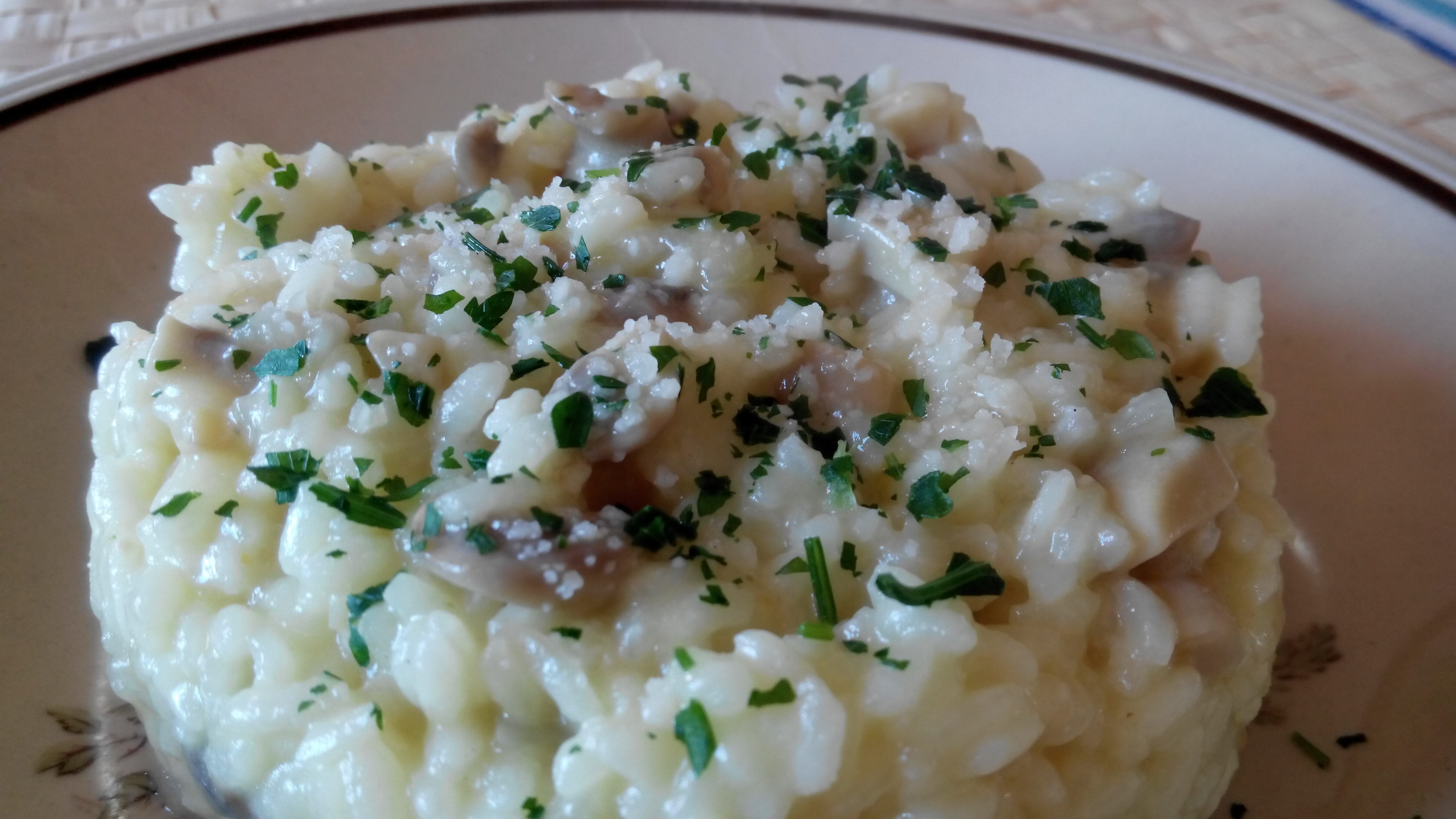 Risotto cu champinon