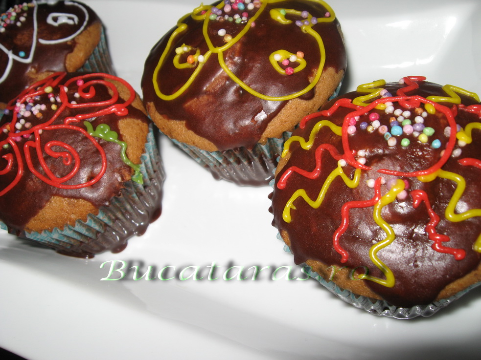 Cupcakes cu nutella