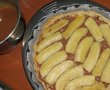 Tarta cu ciocolata, banane si caramel-4