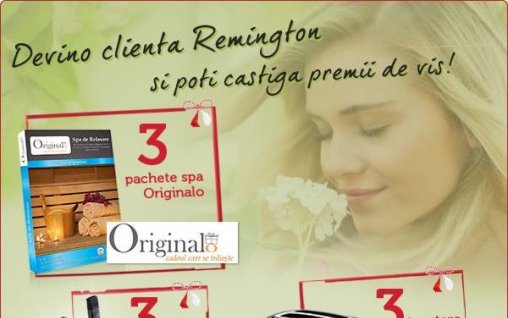 Premii de vis oferite in luna martie de Remington Style, Originalo Romania si Russel Hobbs