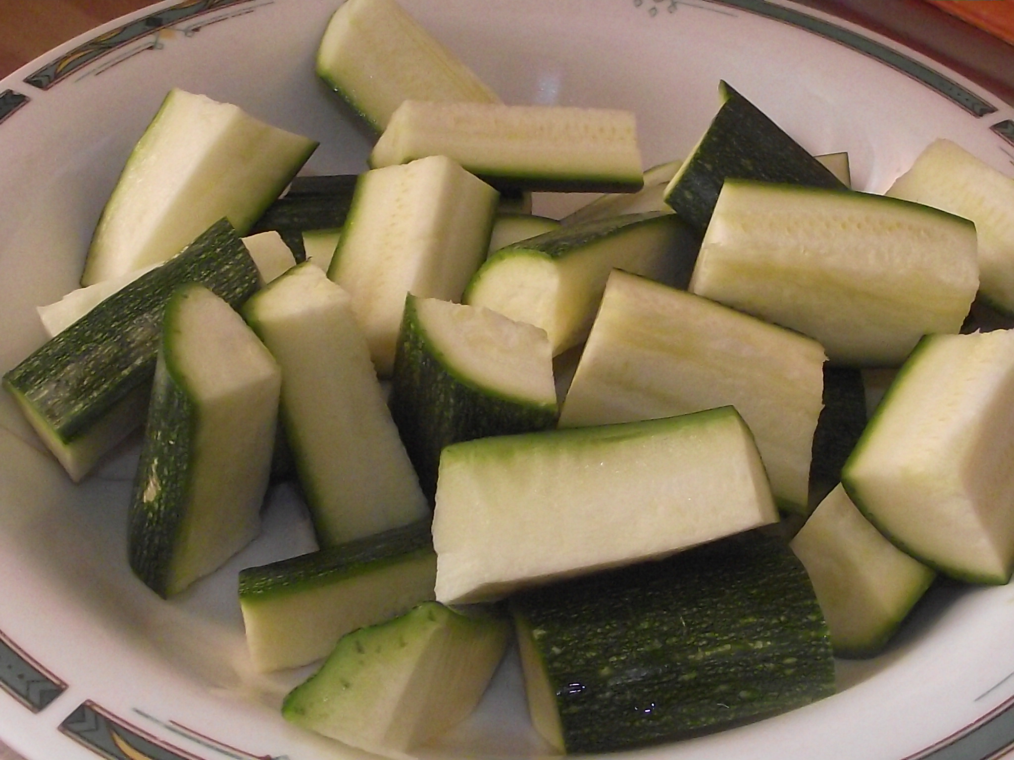 Zucchini prajite