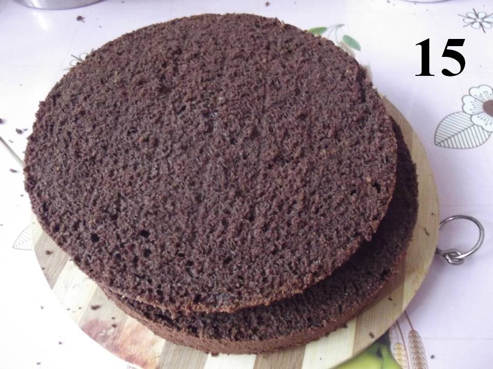 Blat de tort cu cacao