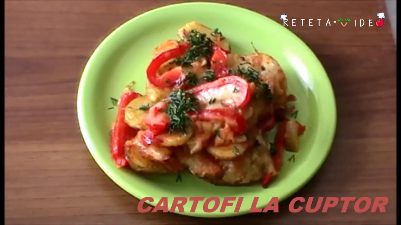 Cartofi la Cuptor (Reteta Video)