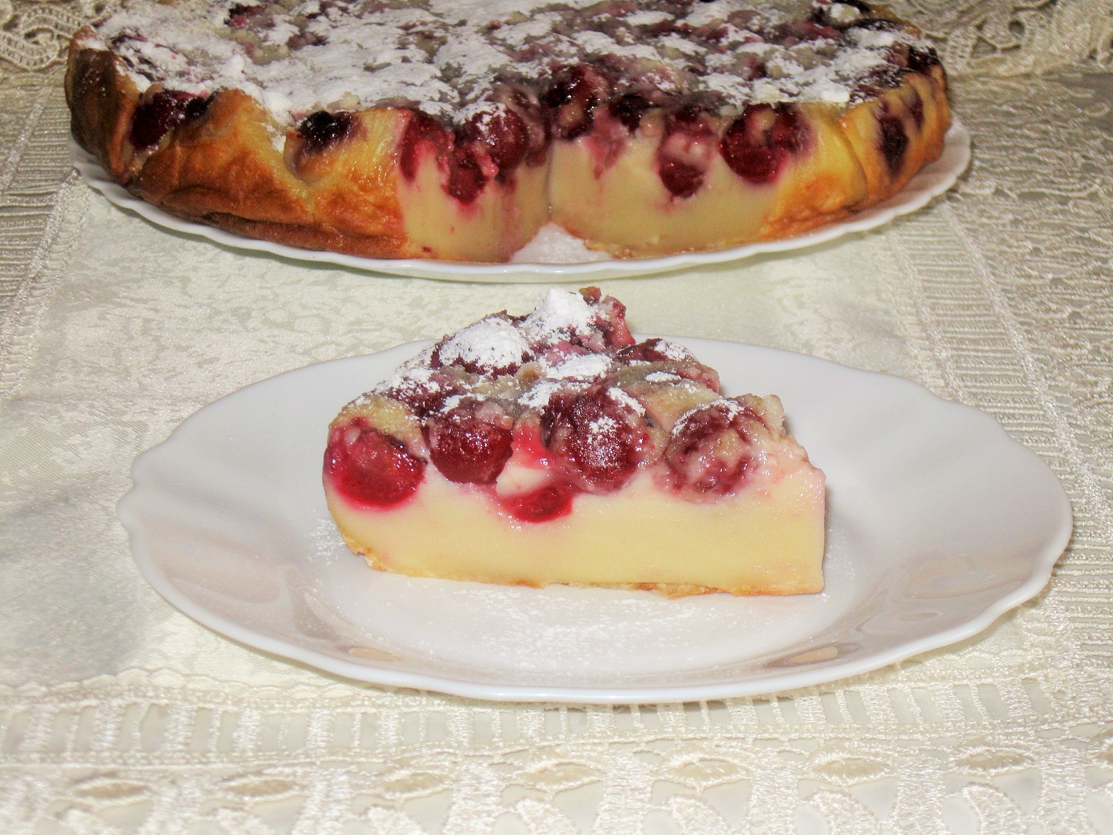 Clafoutis cu visine