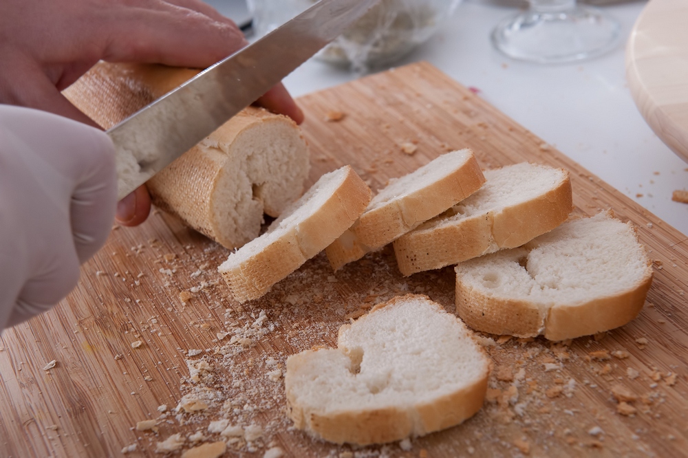 Tartine cu somon afumat si spanac