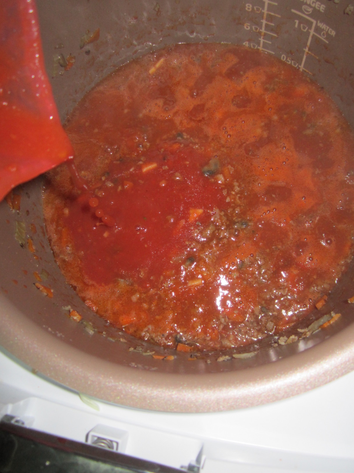 Paste bolognese  la Multicooker