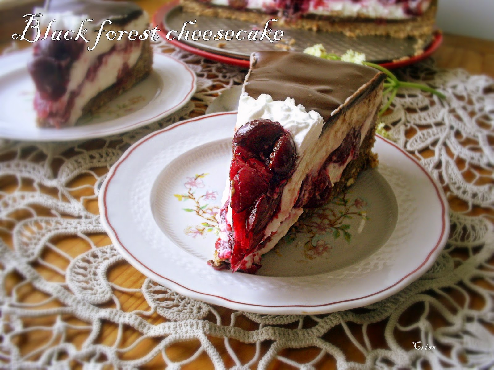 Black Forest Cheesecake