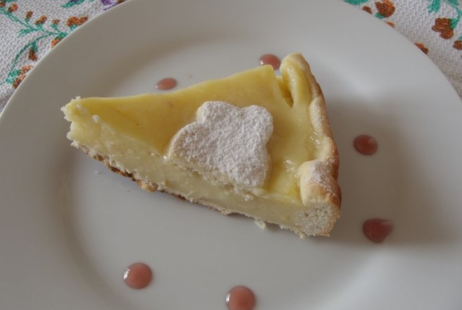 Tarta cu crema de lamaie