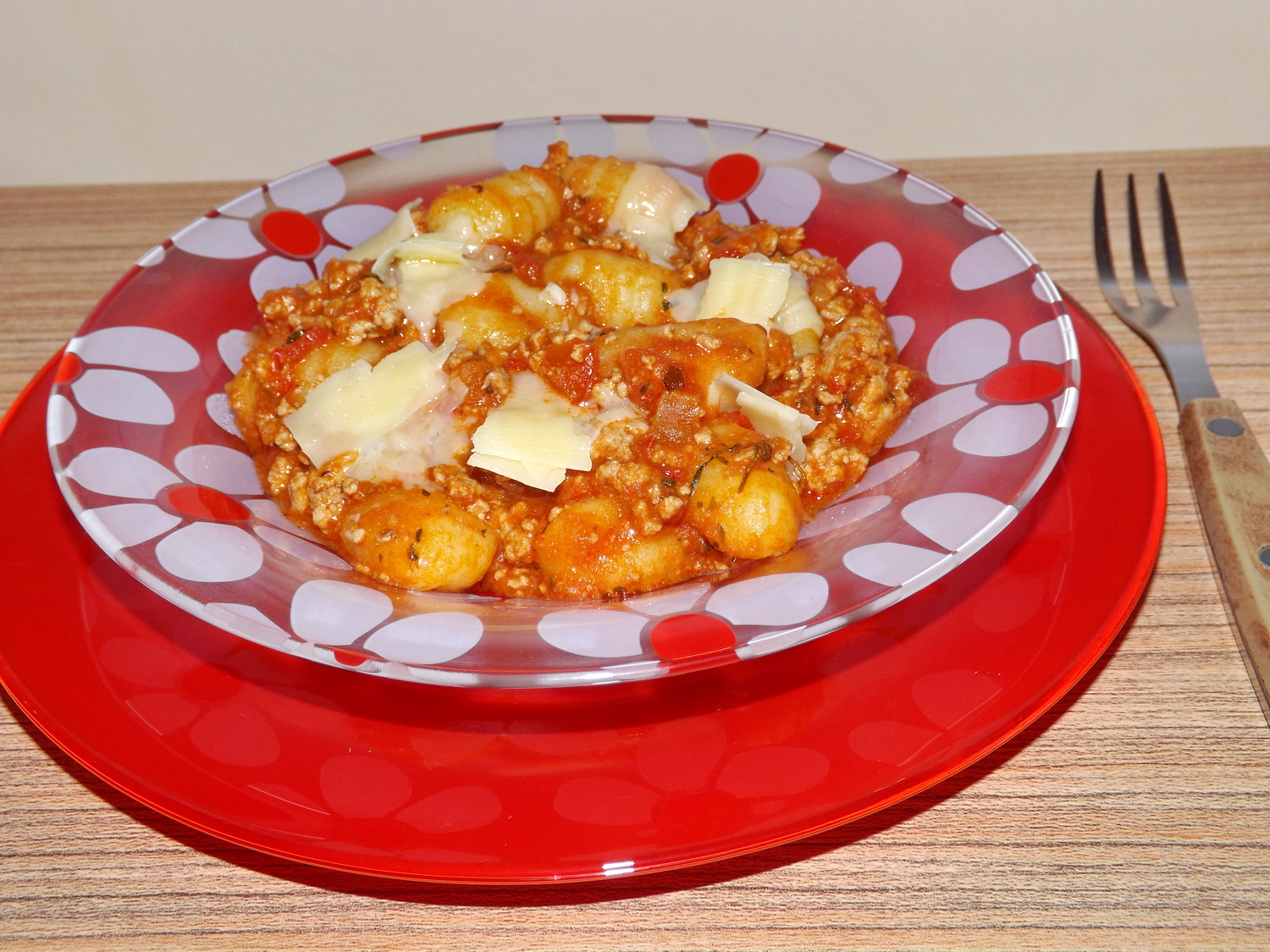 Gnocchi cu sos ragu