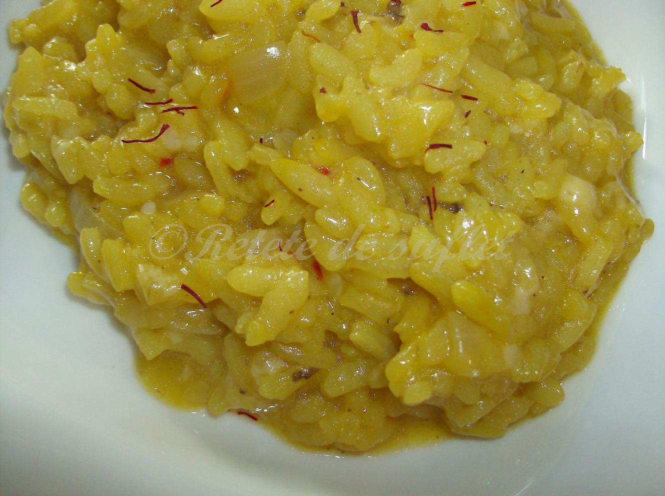 Risotto galben (cu sofran)