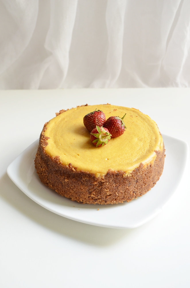 Cheesecake cu caramel