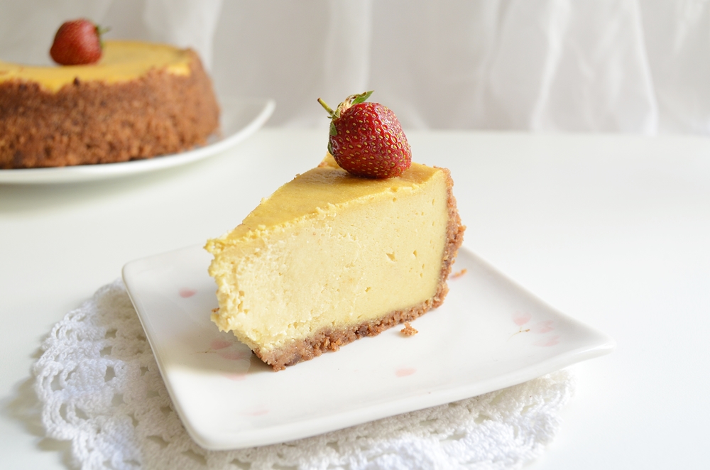 Cheesecake cu caramel