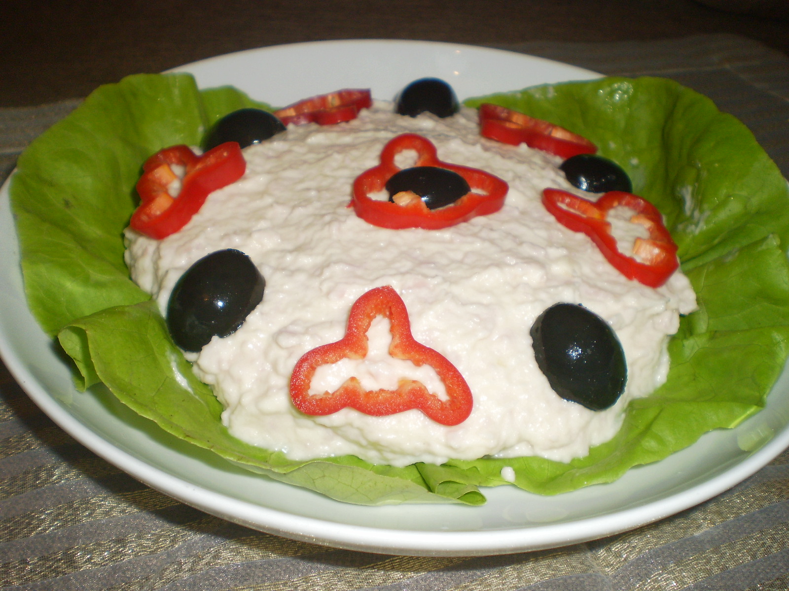 Pasta de conopida cu sunca si maioneza de casa