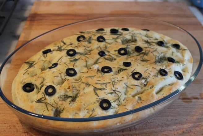 Focaccia cu rozmarin