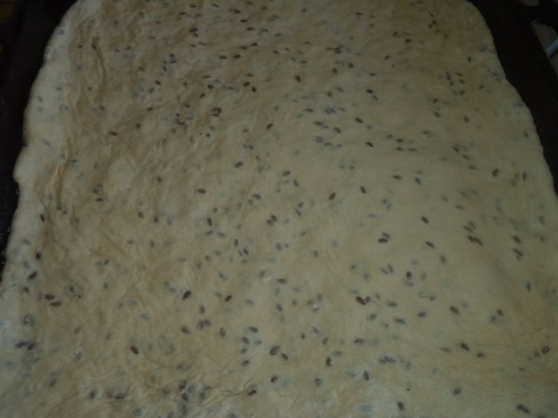 Focaccia colorata