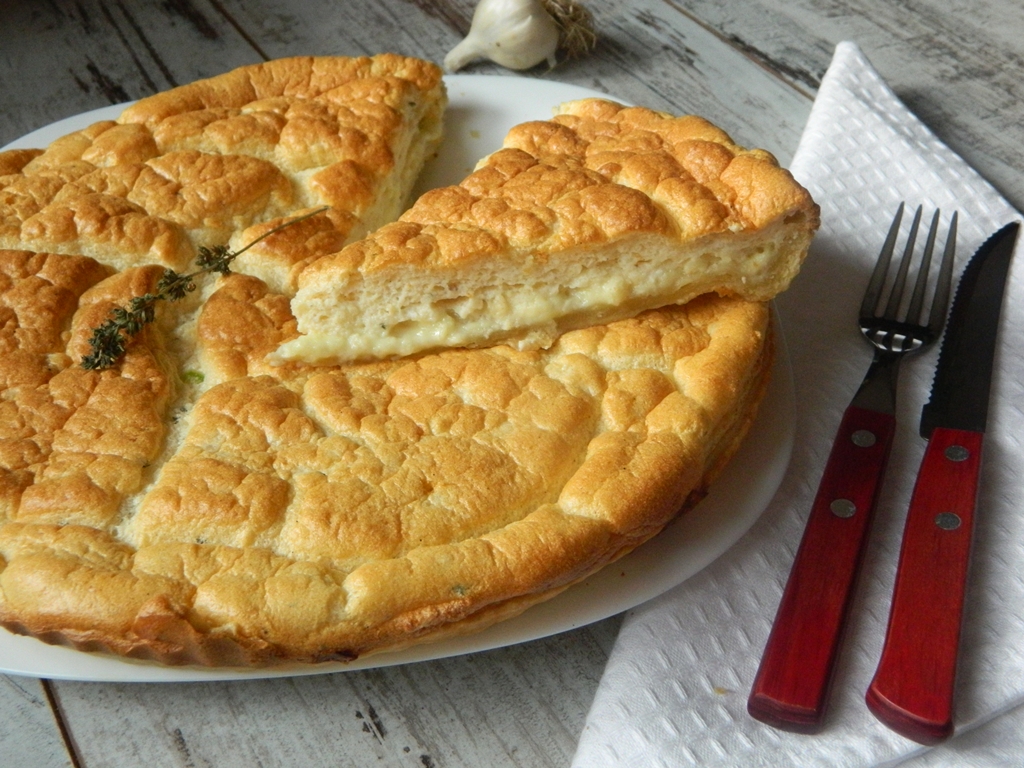 Tarta cu branza de capra