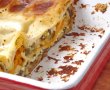 Lasagna cu praz, salata verde si cartofi dulci-14